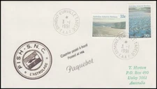 AUSTRALIA ANTARCTIC TERRITORY 1991 PAQUEBOT, FISH S.N.C COVER (ID:103/D5631)