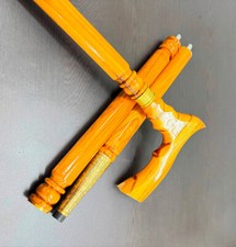 Wooden Walking Cane for Men and Women, Carved Walking Stick, Victorian Cane,