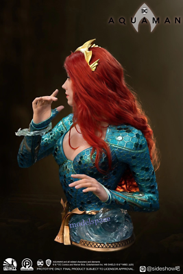 INFINITY STUDIO Aquaman Mera 1/1 Silicone Bust Genuine Limited