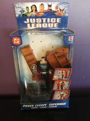 Mattel 2003 Justice League Power Escape Superman Figure