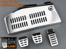 per VW GOLF 4 AUDI A3 8L LEON 1 TOLEDO PEDALI PEDALIERA COPRI POGGIAPIEDE PEDAL
