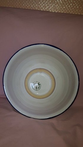 Schale Obstschale Keramik Deko - Schale orientalische Handarbeit Tunesien 32 cm - Bild 12 von 12