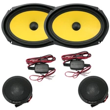 JL Audio C1-690 C1-Series 6" x 9" 2-Way Component Speakers System 6x9 Comp NEW