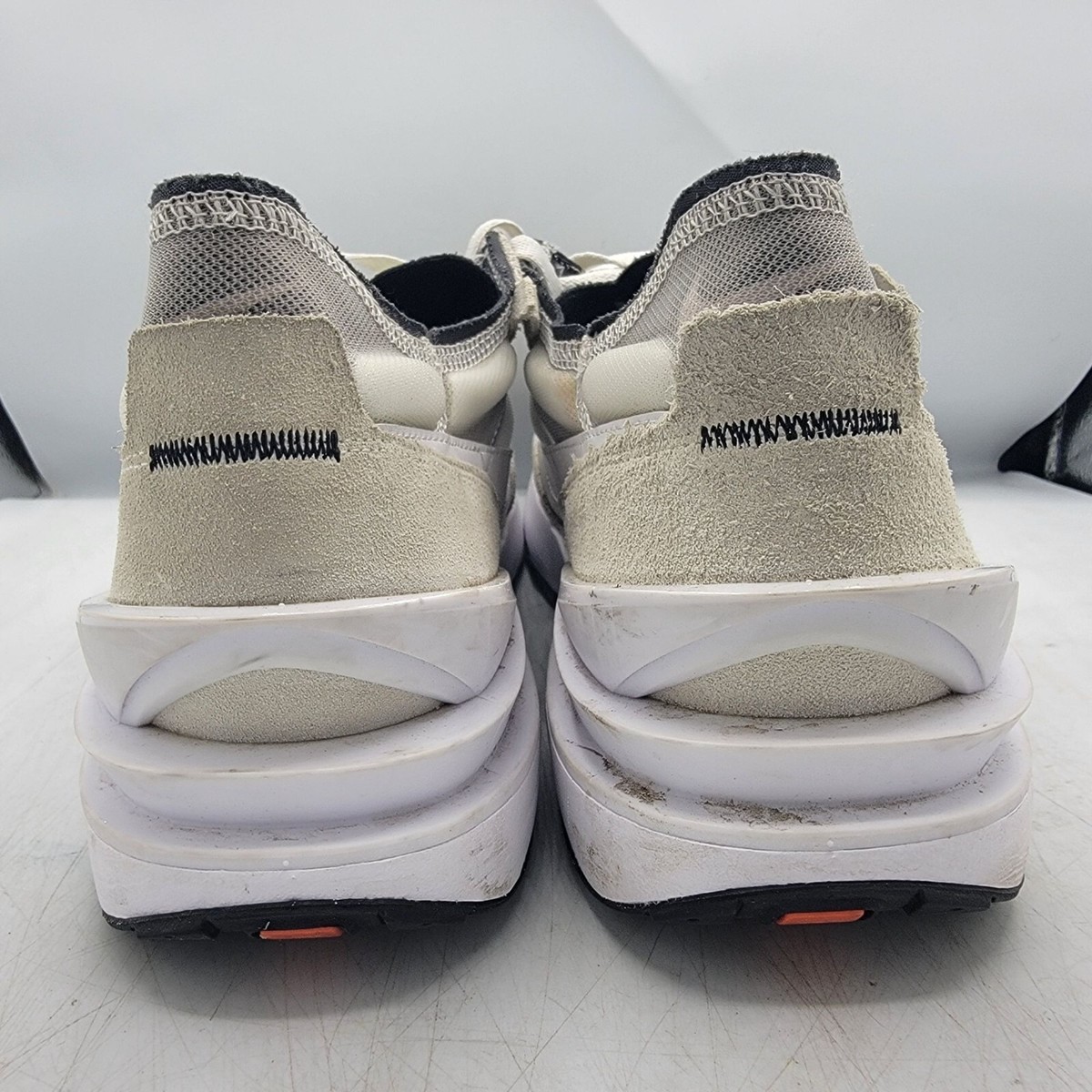 Nike Waffle One Mens 15 Summit White Running Shoes Athletic Sneakers DA7995-100 Nike Waffle One Summit White/White-Black DA7995-100 - YouTube main image 4