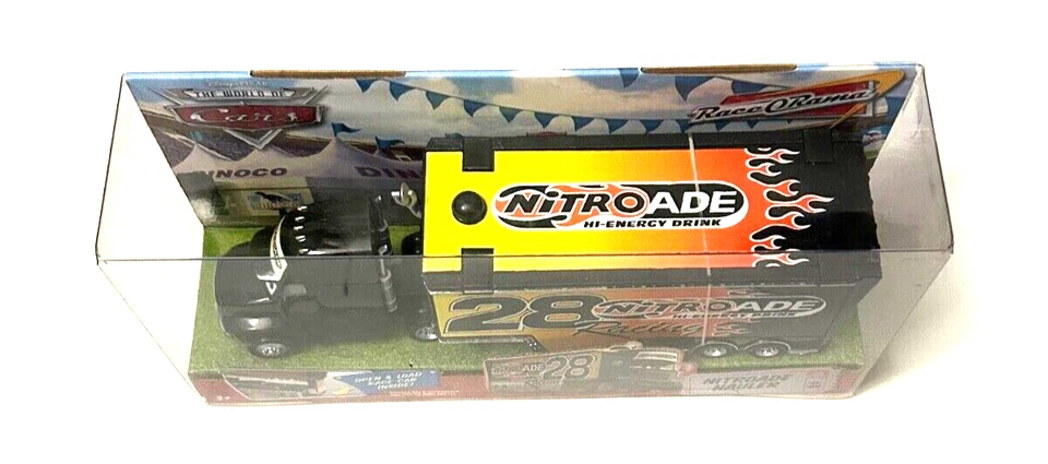 Disney Pixar Cars (The World of Cars) Race O Rama #28 Nitroade Hauler, NEW - Image 2 of 4