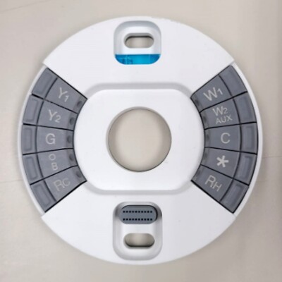 PART: Google Nest 3rd Thermostat Wire Base- FITS ALL Nest 3rd Generation  Wiring