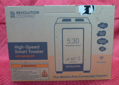 REVOLUTION R180 HIGH SPEED SMART TOASTER WI-FI UNUSED IN OPEN BOX