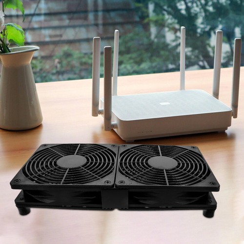 Dual Fan Radiator Usb-powered Desktop Fans Cooling for Computer Case - Photo 9/12