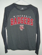 NCAA Wisconsin Badgers Adult Medium Colosseum Athletics Long Sleeve Shirt