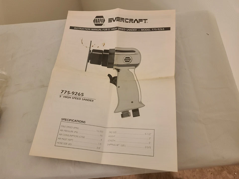 Evercraft 5" High Speed Sander - Image 4 of 4