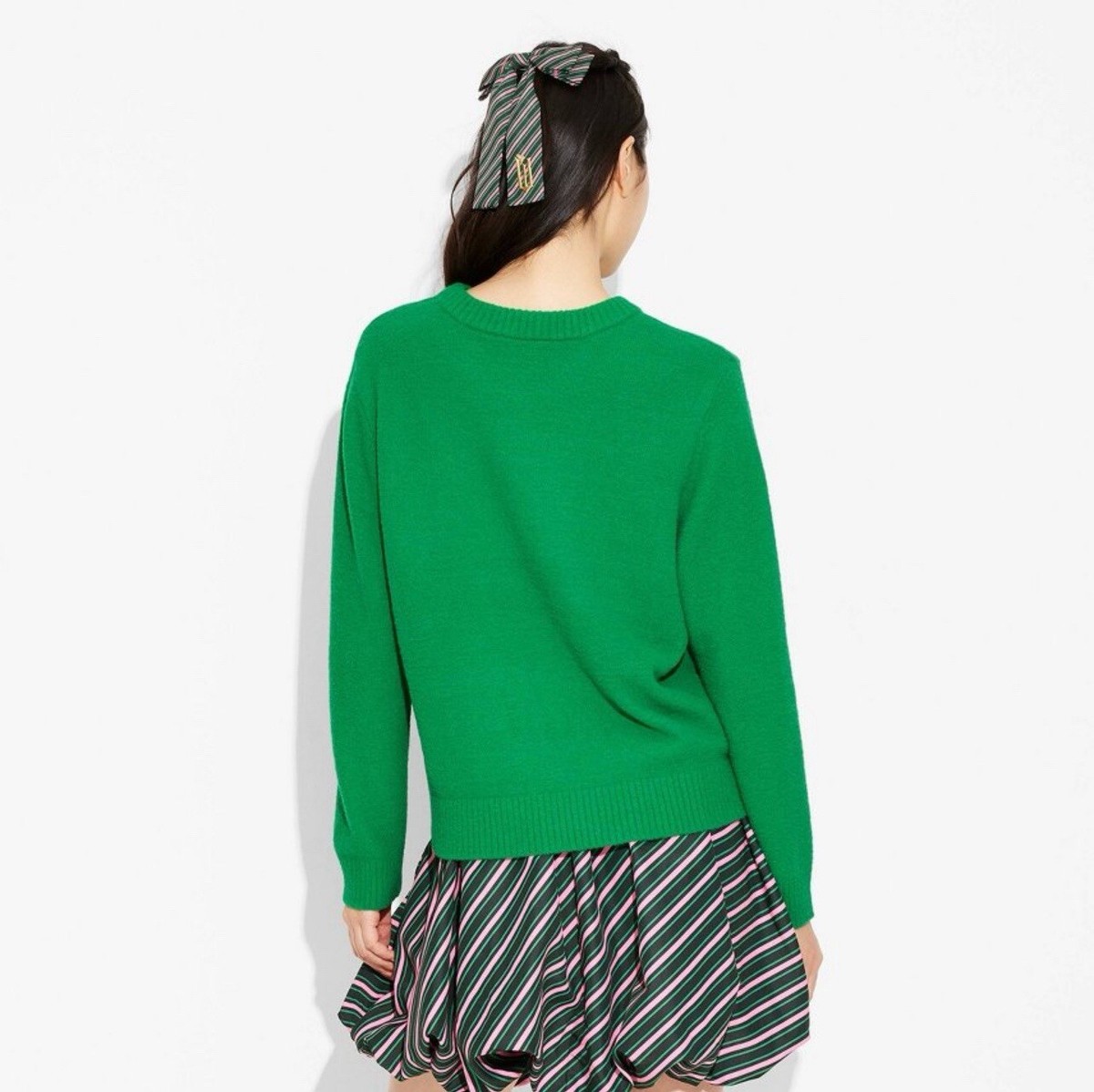 Wicked x Target Wmns Graphic Sweater Green Adult Xxsmall Paul