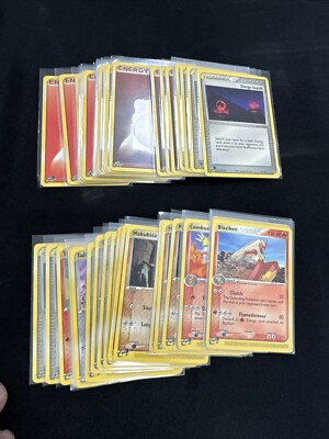 2003 VINTAGE POKEMON EX RUBY SAPPHIRE E READER PICK YOUR CARD BUILD YOUR SET