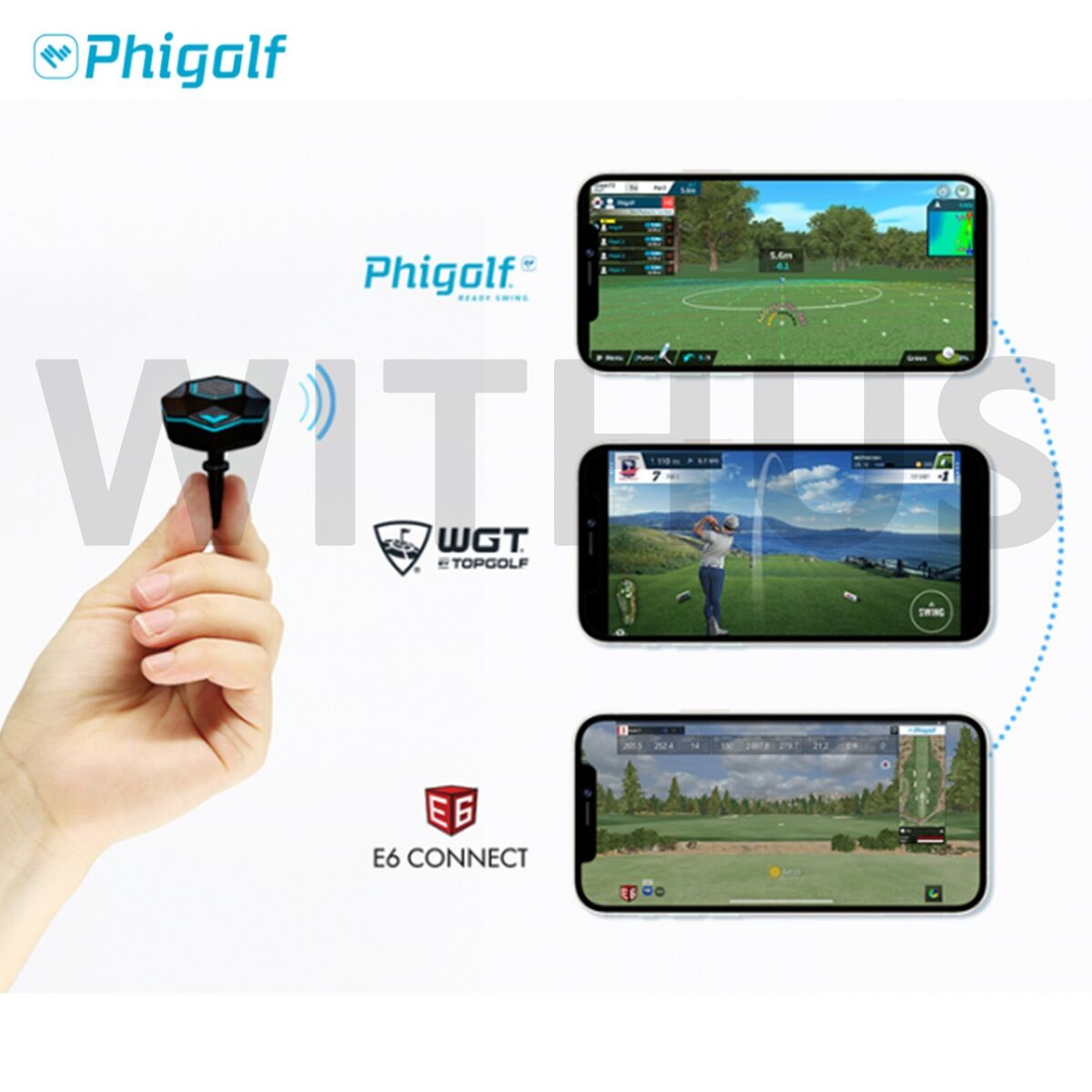 Phigolf 2 Home Smart Screen Golf Simulator Swing Trainer WGT Phigolf 2 Home Smart Screen Golf Simulator Swing Trainer WGT