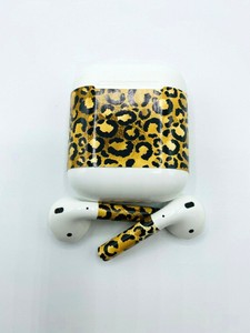 Download Airpod Apple Skin Protective Vinyl Wrap AirPods Leopard ...
