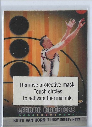 1998-99 Finest #L5 Keith Van Horn Leading Indicators - NM