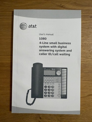 AT&T 1080 Telefon 4-liniowy system dla małych firm Głośnik Odbieranie - Zdjęcie 5 z 16