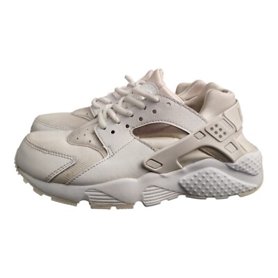 Nike Huarache Run Unisex Sneakers, White/Pure Platinum, Womens 