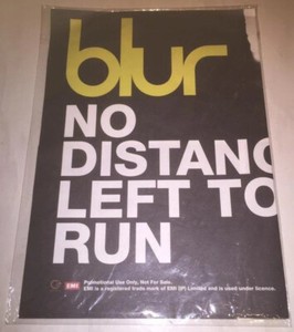 Blur No Distance Left to Run | eBay