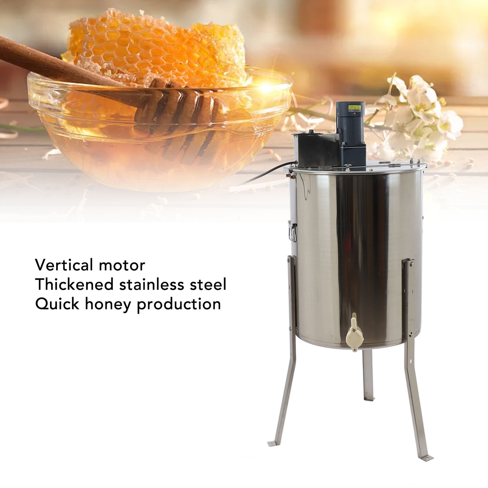 4 Frame Honey Spinner Extractor Electric Honey Spinner Beekeeping