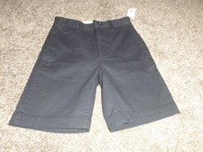 NEW KIDS BLACK DRESS UNIFORM SHORTS BY GAP KIDS IN SIZE 5 REGULAR