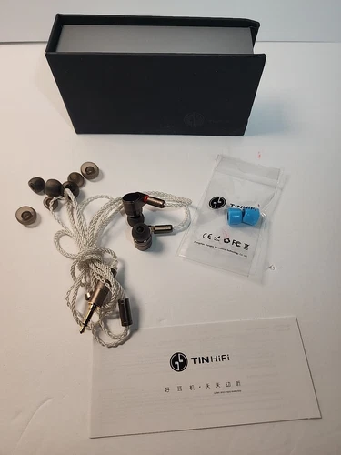 TIN Audio T2 HiFi in Ear Monitor, 2DD Double Dynamic Driver IEM, Wired Earbud...