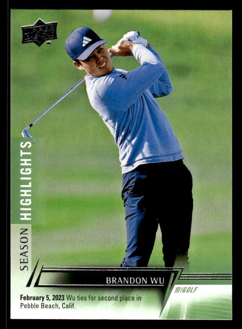2024 Upper Deck #97 Brandon Wu Card