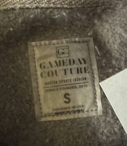 Detroit Lions Gameday Couture Gray Blue Sweatshirt Size Small NEW - Picture 4 of 6
