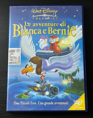 LE ADVENTURE DI BIANCA E BERNIE - DVD ITA DISNEY auf Italienisch (rundes Hologramm)