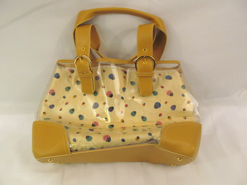 Joan Rivers 🐞Ladybug classics Tote Shoulder Satchel Bag w/Cosmetic Pouch - Picture 3 of 11