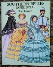 Vintage Southern Belles Paper Dolls by Tom Tierney 1993 UNUCT
