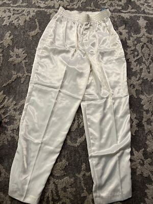 Silver Threads Size 1X  Cream Sleep Pants PJ Bottoms NEW