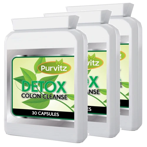 Detox and Colon Cleanse Very Strong Kidney Liver Digestive Health 90 x3 Bottles