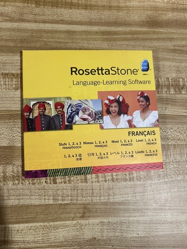 Rosetta Stone French Language Learning Set Level 1-3 Digital Download - Picture 5 of 8