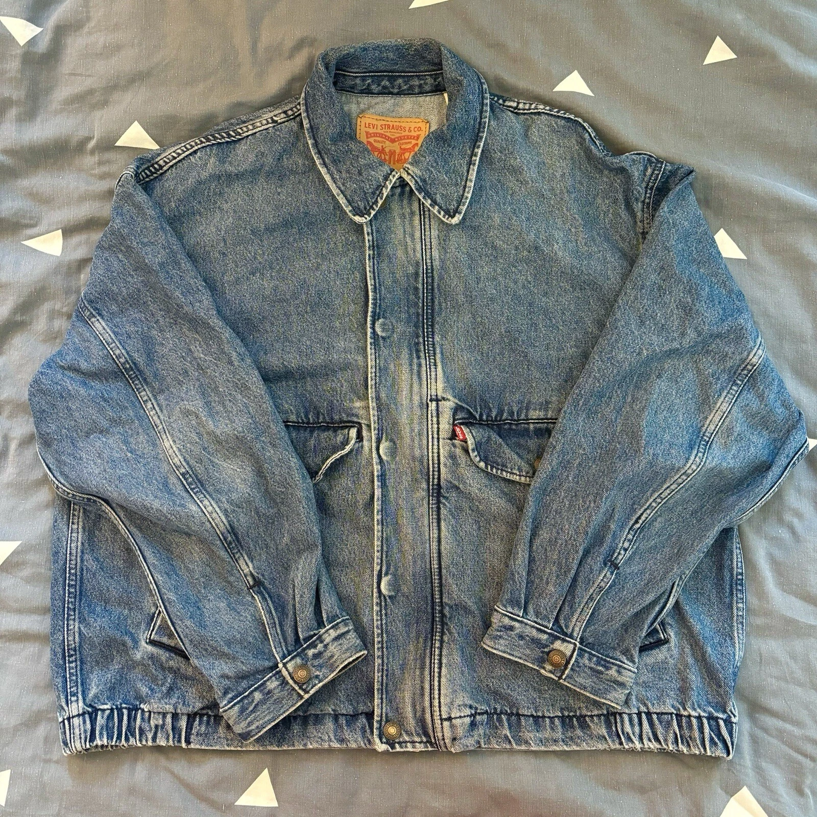 Levi's Mens Jean Trucker Jacket - Size Large