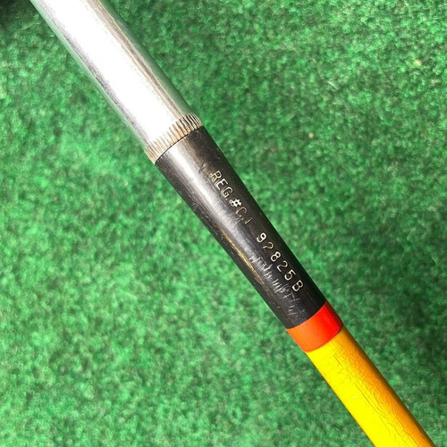 Spalding Robt. T. Jones Jr. Cushion-Neck Kro-Flite 7-iron steel shaft leather RH - Picture 7 of 10