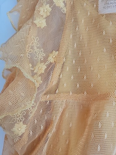 Kandy Kiss Girls Shirt Large Yellow Gold Lace Blouse & Cami Dressy 2 Piece Set - Picture 12 of 24