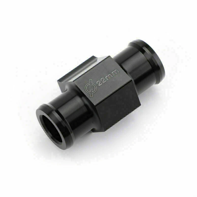 22mm Water Temperature Joint Pipe Gauge Radiator Sensor Hose Adapter Moto Blk SP - Image 3 of 4
