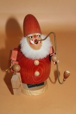 Weihnachtsmann Räuchermann 15cm Richard Glässer Seiffen Erzgebirge Expertic TOP