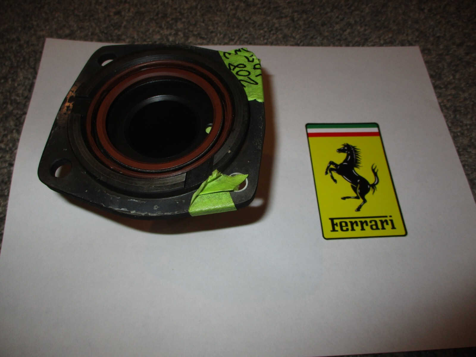 Ferrari 308 Transmission Clutch Throw Out Bearing Flange Sleeve_105136_208_328