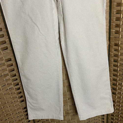 Hanna Andersson Women’s Size 10 Striped Seersucker Pants Cotton - Picture 4 of 11