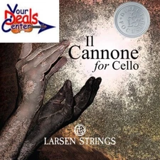 Larsen Cannone II Cello D Strings 4/4 Direct & Focused and Warm & Broad