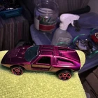 Hot Wheels Redline 1970 Mercedes Benz C-111 Magenta Purple Premium Rims