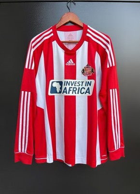Sunderland AFC 2012-2013 adidas Home Jersey Football Shirt Long Sunderland AFC 2012-2013 adidas Home Jersey Football Shirt Long