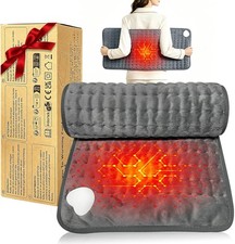 Heating Pad - Electric Heating Pads for Back,Neck, 9 Heat Settings & Moist Heat