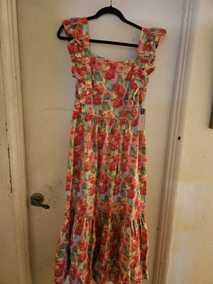 NWT Peyton & Parker Pink Floral Dress~SZ X-Large "Mommy & Me | eBay