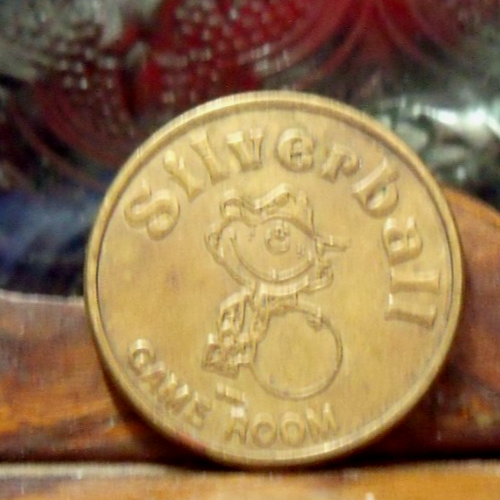 GRAPEVINE TEXAS SILVERBALL GAME ROOM TOKEN - Picture 2 of 2