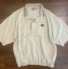 Vintage 90’s NHL Atlanta Thrashers Single Stitch Polo Shirt Size XL