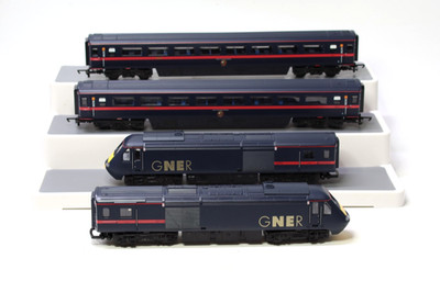 Hornby Spur O R2116 GNER 125 Hochgeschwindigkeitszugpackung Klasse 43 - sehr guter Zustand