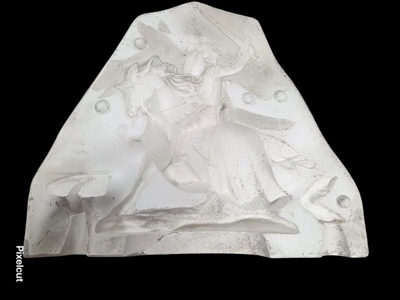 Knight on Horse ceramic mold