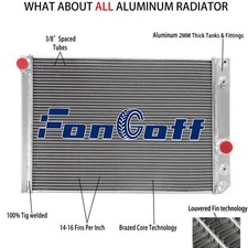 3row Core Aluminum Cooling Radiator Fit 1989 -1996 Chevrolet Corvette 5.7l V8 At 3row Core Aluminum Cooling Radiator Fit 1989 -1996 Chevrolet Corvette 5.7l V8 At